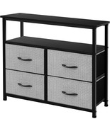 Life Concept 6 Dresser With Shelves-Storage Chest For Bedroom,, Grey Wit... - $1,029.41 MXN