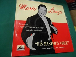 Vintage LP- MARIO LANZA Songs from THE STUDENT PINCE............FREE POS... - £7.42 GBP