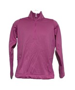 Nike Golf 1/4 Zip Long Sleeve Therma - Fit Pink Girls Youth Large - £17.52 GBP