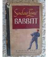  Bk: Babbitt by Sinclair Lewis (#2620) A Bantam Book, Published 1946 - £10.21 GBP