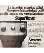 1975 DenTron Radio Co Super Tuner Transmatch Advertisement Electronics C... - €17,17 EUR