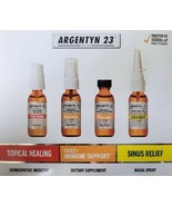 Argentyn 23 Bio-Active Silver Hydrosol Sinus Relief Immune Support Topic... - $108.15 CAD
