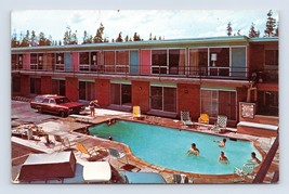 Poolside Desert Inn Motel West Yellowstone Montana MT UNP Chrome Postcard N11 - £3.22 GBP