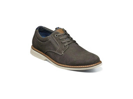 Nunn Bush Otto Plain Toe Oxford Walking Shoes Suede Lightweight Gray 849... - £66.77 GBP