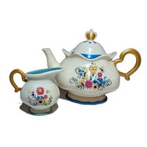 Disney Alice in Wonderland Toy Teapot &amp; Creamer Set - $21.77