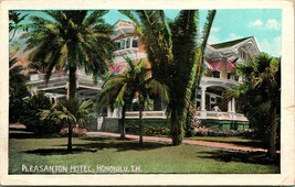 Pleasanton Hotel Honolulu Territory of Hawaii Postcard  UNP WB Postcard Q13 - £6.94 GBP