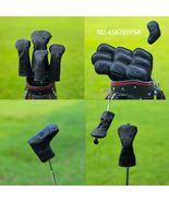 Golf Driver Fairway Wood Hybrid Iron Putter Head Cover Poker Best Hand B... - $309.29 MXN+