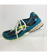 Brooks Ravenna 7 Running Shoes Size 6.5M Blue Neon White Womens - £11.55 GBP