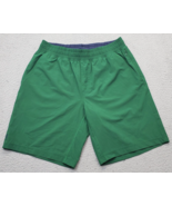 Rhone Activewear Shorts Mens Medium Green Slash Pocket Elastic Waist Pul... - $735.51 MXN