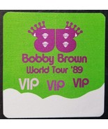 NEW EDITION / BOBBY BROWN - VINTAGE ORIGINAL CONCERT TOUR CLOTH BACKSTAG... - $10.00