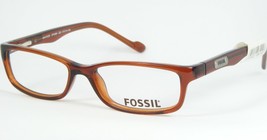 New Fossil Bayside OF4064 222 Cognac Eyeglasses Glasses Frame 4064 47-14-130mm - £47.06 GBP
