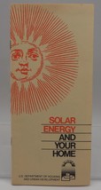 Vintge United States HUD Solar Energy and Your Home Catalogue Brochure - £7.79 GBP