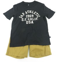 GAP Boy&#39;s 2-Piece Short Sleeve T-Shirt &amp; Shorts Outfit Set Size 10/12 NW... - $12.87