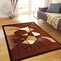 Rugs Area Rugs Carpets 8x10 Rug Modern Large Floor Room 5x7 Cool Brown Cute Rugs - £102.98 GBP+