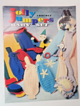Annie&#39;s Attic Jolly Jumpers Crochet Baby Set 87J22 Pattern Leaflet - $9.85
