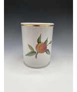 Royal Worcester Evesham Gold Utensil Holder Vintage Vase A24 - $62.79 CAD
