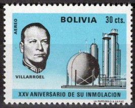 ZAYIX Bolivia RAC2 MNH Air Post Postal Tax Stamps Pres Villarroel 062723... - $1.50