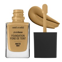 wet n wild Photo Focus Matte Liquid Foundation Cream Beige, Vegan &amp; Crue... - £7.36 GBP