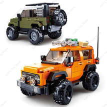 New City SUV Off Road Jeep Car Building Blocks Kits Tank 300 Land Rover ... - £16.67 GBP+