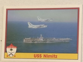 Vintage Operation Desert Shield Trading Cards 1991 #52 USS Nimitz - £1.54 GBP
