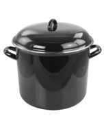 Gibson Home 12 Quart Enamel on Steel Stock Pot with Lid - $1,600.16 MXN