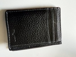 Buxton Black Mens Leather Wallet Single Opening Holds ID, Credit Cards &amp;... - £1.55 GBP