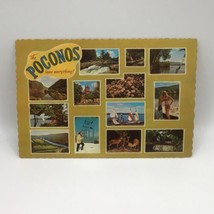 Pocono Mountains Pennsylvania Vintage Postcard - £5.44 GBP