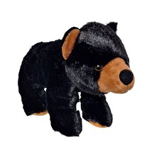 Fun Stuff Black Bear Realistic Forest Plush Stuffed Animal 2021 11&quot; - £22.26 GBP
