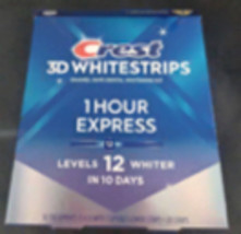 Crest 3d Whitestrips 1 hour express 20 strips, Exp 2026 - $29.95