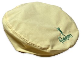 Vtg PINEHURST Pale Yellow CABBIE Newsboy GOLF Hat Cap USA Made Adjustabl... - £26.86 GBP