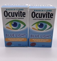 Read Bausch + Lomb OCUVITE Blue Light 30 soft-gels Each Lot Of 2 Exp 03/... - $23.76