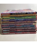 Goosebumps various titles  series lot of 10 books D5 - $384.85 MXN