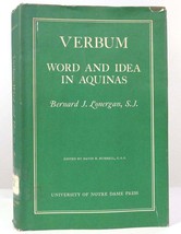 Bernard J. Lonergan VERBUM Word and Idea in Aquinas 1st Edition 1st Printing - £36.71 GBP