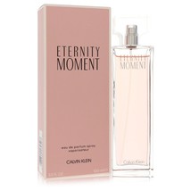 Eternity Moment by Calvin Klein Eau De Parfum Spray 3.4 oz for Women - £49.13 GBP