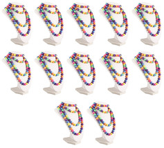 Rainbow Pop Beads - 12 packs 50s Retro Crafting Jewelry or Party Favor - Hey Viv - £39.25 GBP
