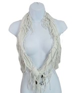 Teen Scarf Art Class Big Girls Gray Fringe Scarf One Size - $3.46