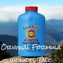 Gold Bond Maximum Strength TALC Foot Powder, 4 Ounce Discontinued - $9.46