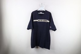 Vintage 90s Champion Mens XL Faded Spell Out Notre Dame University T-Shi... - £31.87 GBP