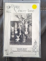 Down Memory Lane~Hang Me Bunnies &amp; Doorknob Bunny 4-9&quot; Dolls Pattern~Uncut - £6.68 GBP