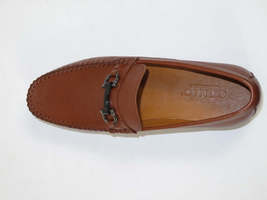 Men's Driving Shoes GENIO Turkey Casual Dress Genuine Leather 120741706 Cognac image 5