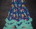 NEW Boutique Mermaid Girls Sleeveless Ruffle Maxi Dress Size 2T - $12.99