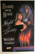 An item in the Collectibles category: BEAUTY AND THE BEAST Night of Beauty by Wendy Pini (1990) First Comics SqB FINE