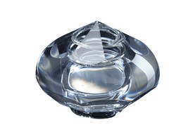 Vintage Signed art crystal prism paperweight - £82.39 GBP