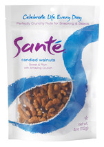 Sante candied walnuts ( 6 x 4 oz   ) - $1,778.46 MXN