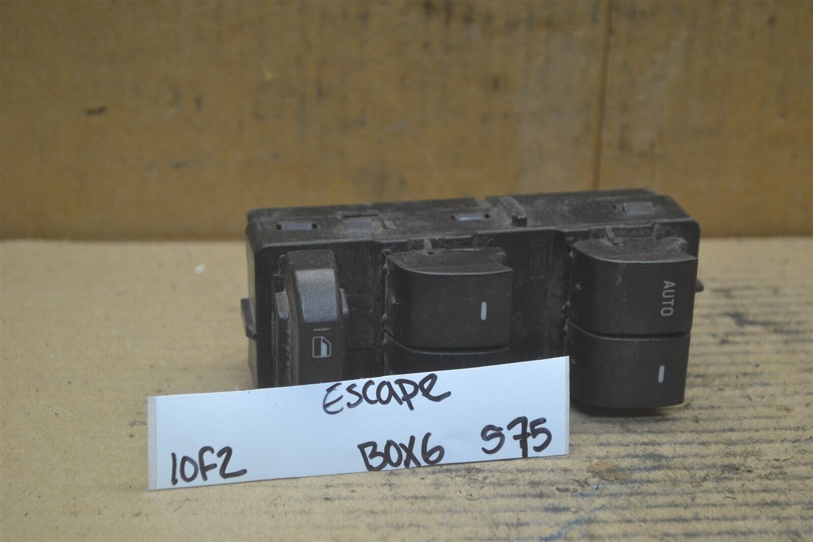 08-12 Ford Escape Master Switch OEM Door Window 8L8T14540ACW Lock 575-10... - $6.99