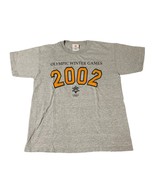 2002 Salt Lake City Olympics Winter Games T-Shirt mens size medium vintage - £17.88 GBP