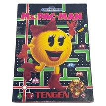 Ms. Pac-Man [Cardboard Box] Sega Genesis Complete Game - £15.71 GBP