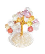 5&quot; Vtg Lucite Plastic Beaded Money Bonsai Tree Yellow Red Clear Purple J... - $298.91 MXN