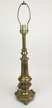 Stiffel Solid Brass w/Ornate Feet Table Lamp 29&quot; Hollywood Regency MCM Rare - £118.69 GBP