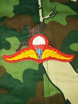 Junior Royal Thai Army Parachutist Wings Parachutist Fabric Wing Patch #1 - £7.59 GBP